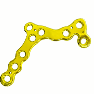 easyLock 2.7/3.5mm Calcaneal Plate – Anatomical Type V (Left / Right) Titanium