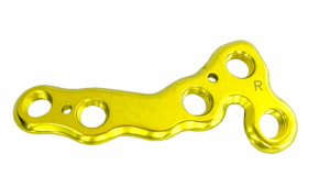 easyLock 2.7/3.5mm Calcaneal Plate Anatomical Type VI Left/Right Titanium