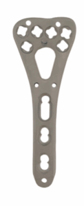 2.4 mm Double Column Distal Radius Variable Angle Locking Plate with 6 Head Holes, Width 22 mm, Left/Right