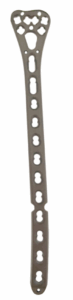 2.4 mm Double Column Distal Radius Variable Angle Locking Plate with 6 Head Holes, Narrow (Width 19.5 mm), Left/Right