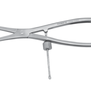 Reduction forcep pointed threaded lock